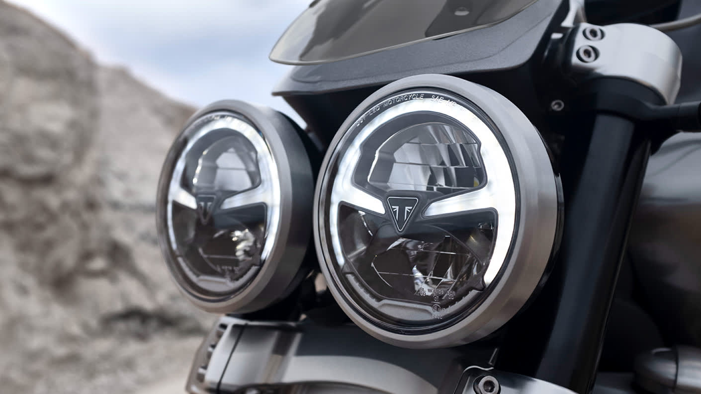 Triumph rocket 3 led headlights top